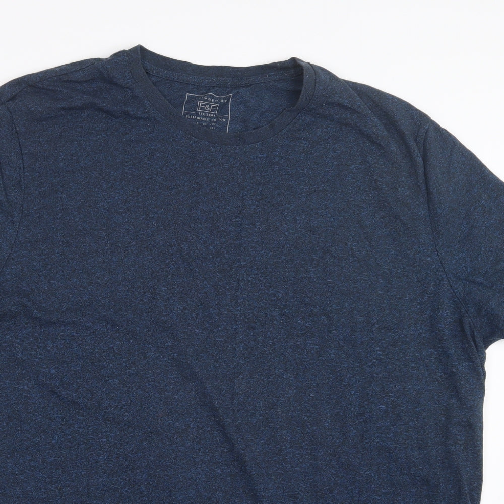 F&F Mens Blue    T-Shirt Size 3XL