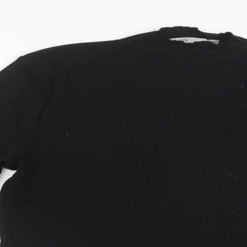 Oasis Womens Black   Basic T-Shirt Size XL