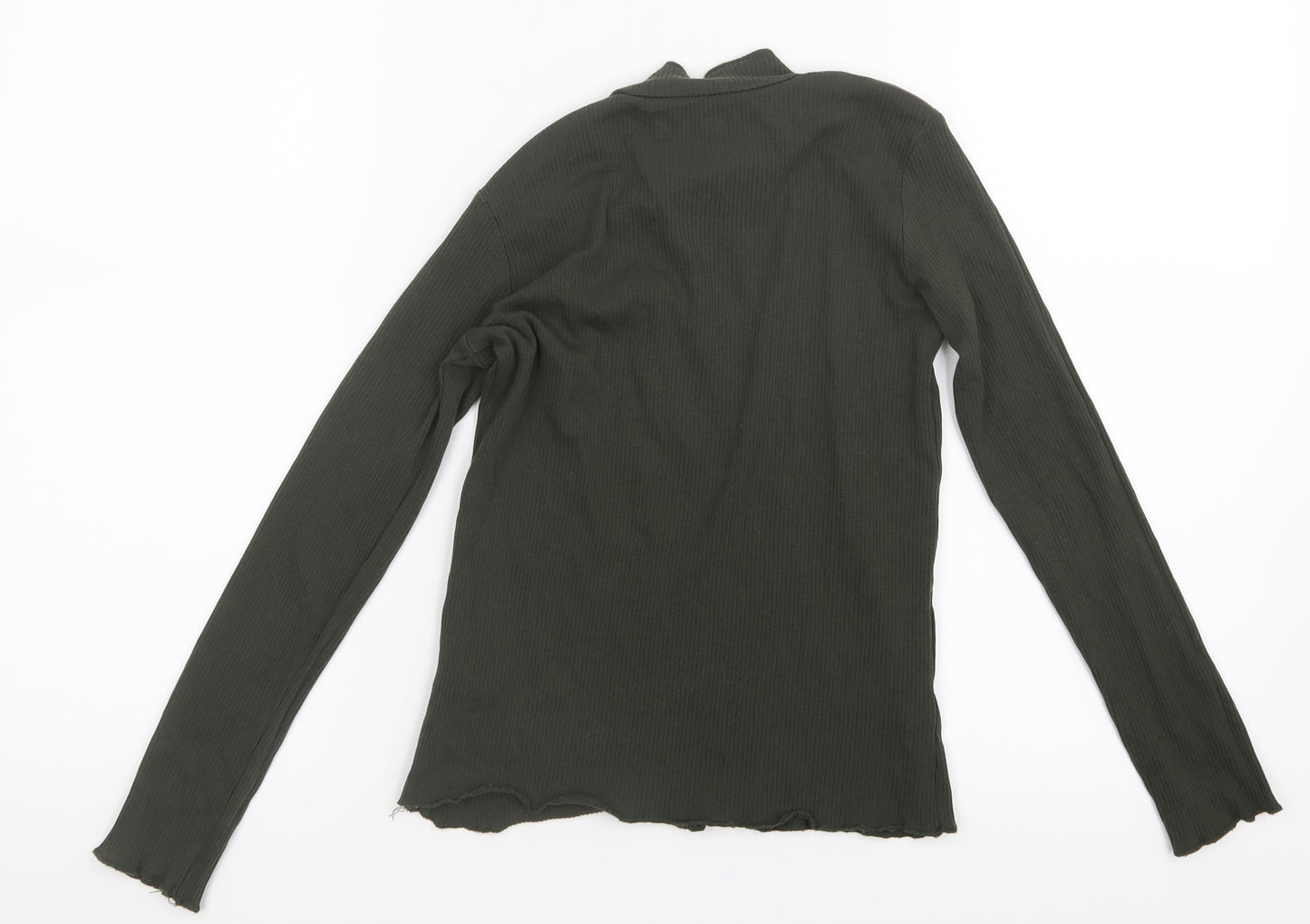 Primark Girls Green   Basic T-Shirt Size 9-10 Years