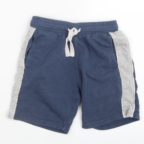 H&M Boys Blue   Sweat Shorts Size 7 Years