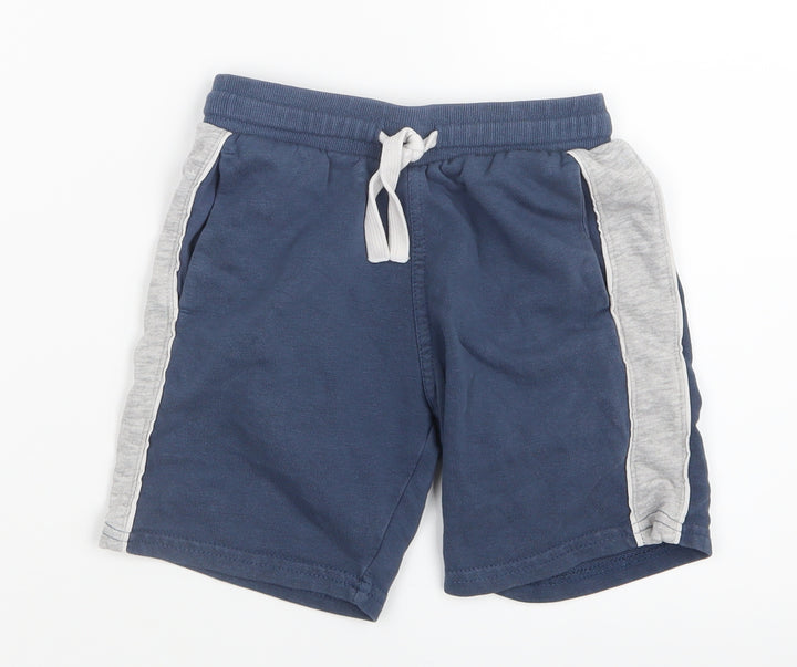 H&M Boys Blue Sweat Shorts Size 7 Years