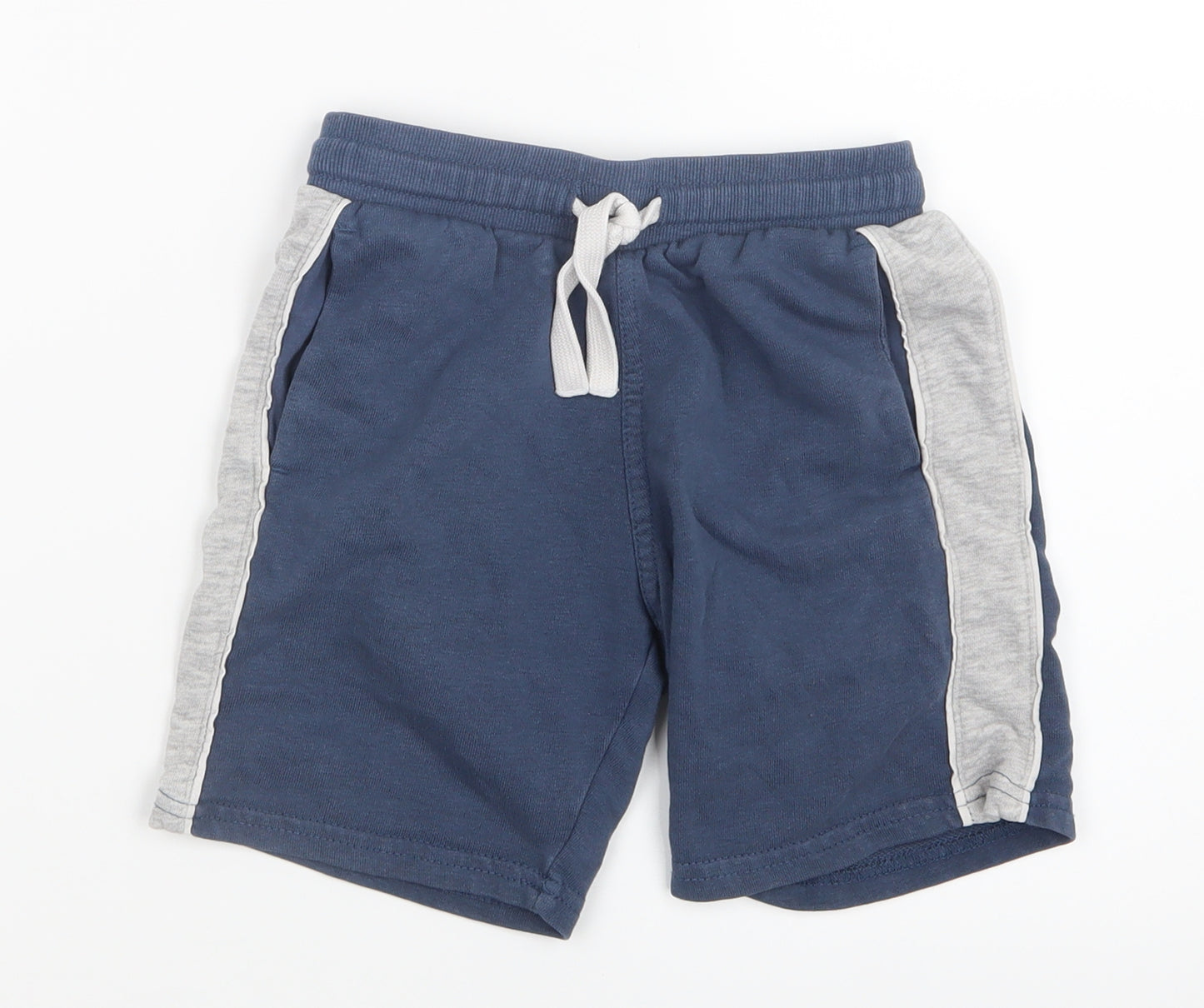 H&M Boys Blue   Sweat Shorts Size 7 Years