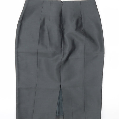 Hobbs Womens Grey   Straight & Pencil Skirt Size 10