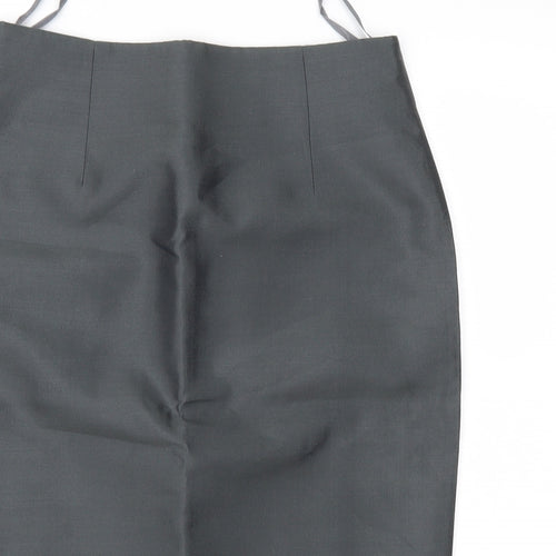 Hobbs Womens Grey   Straight & Pencil Skirt Size 10