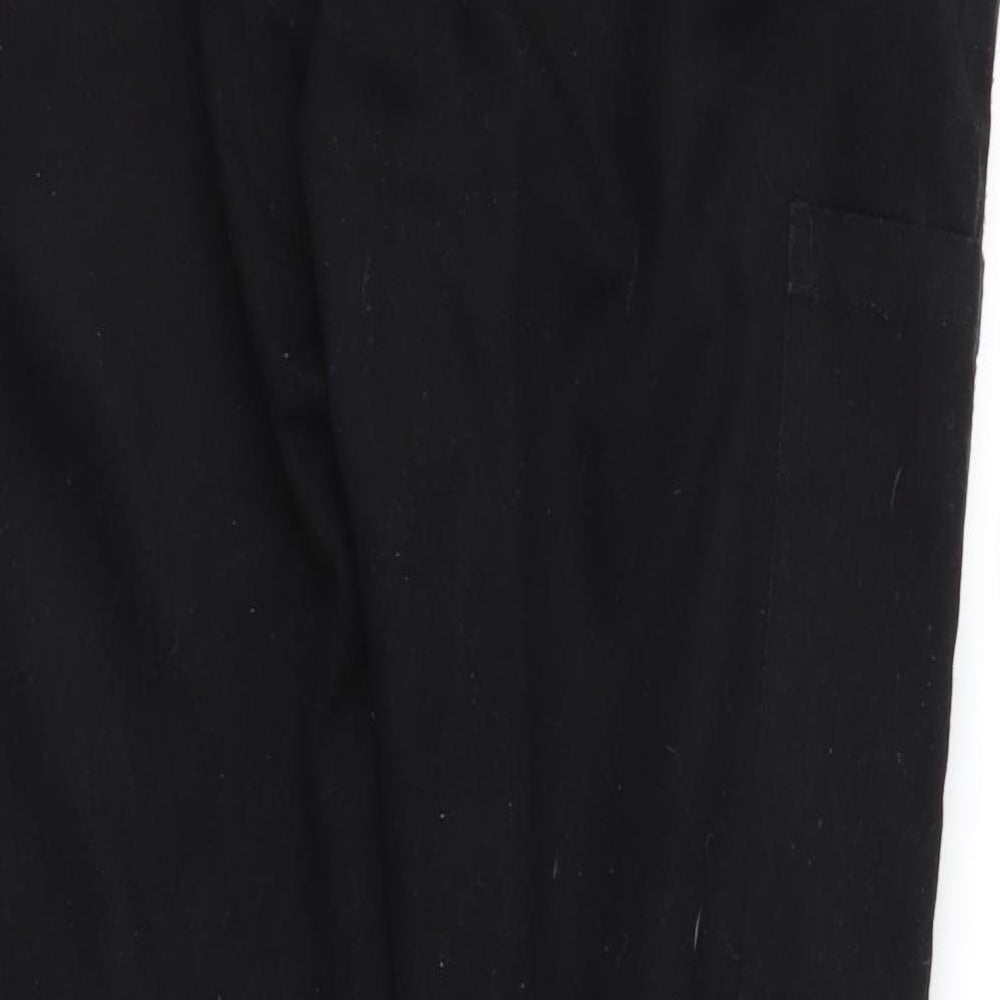 Himalayan Mens Black   Cargo Trousers Size 34 in L33 in