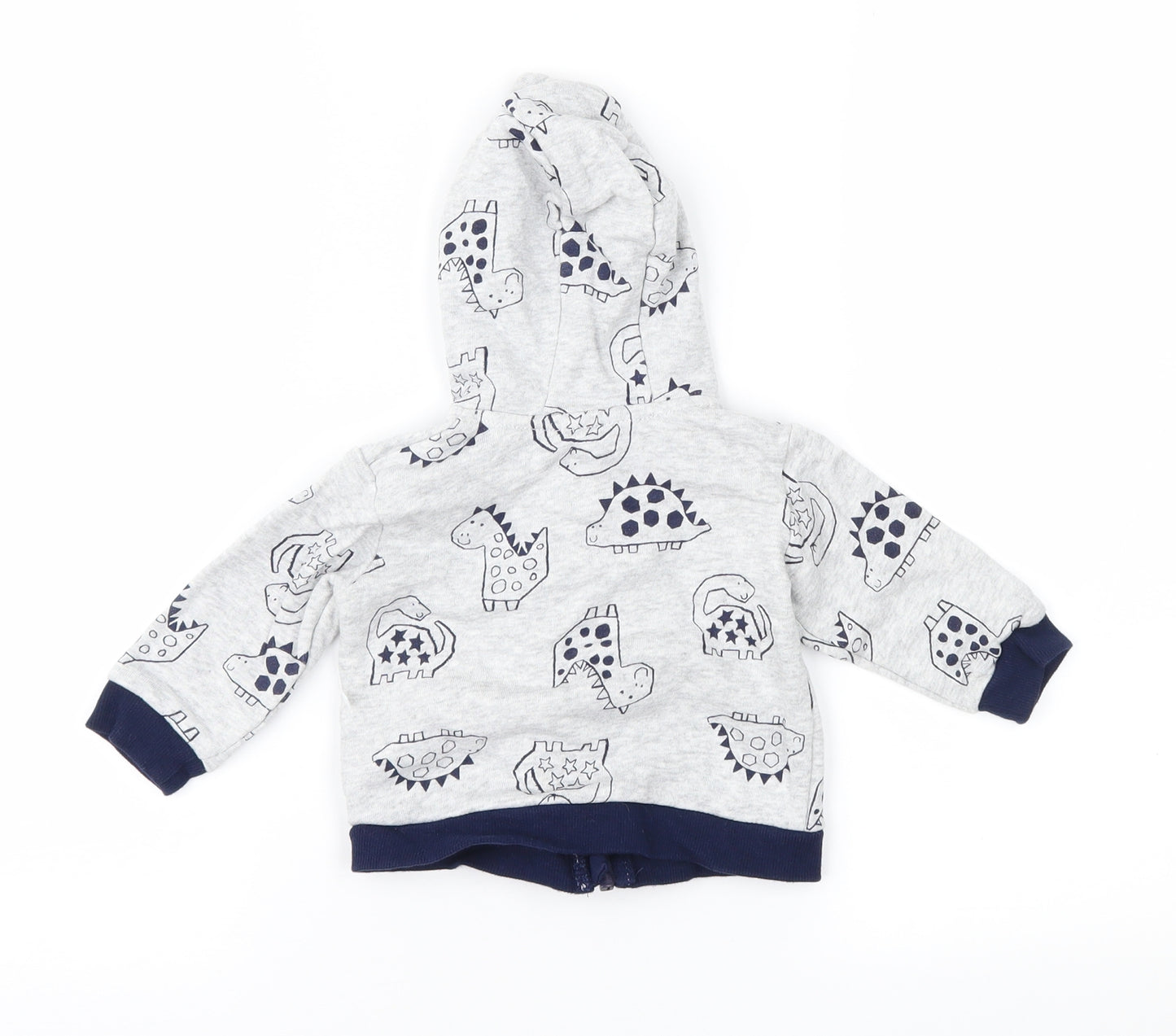 Nutmeg Baby Grey Geometric  Jacket  Size 6-9 Months