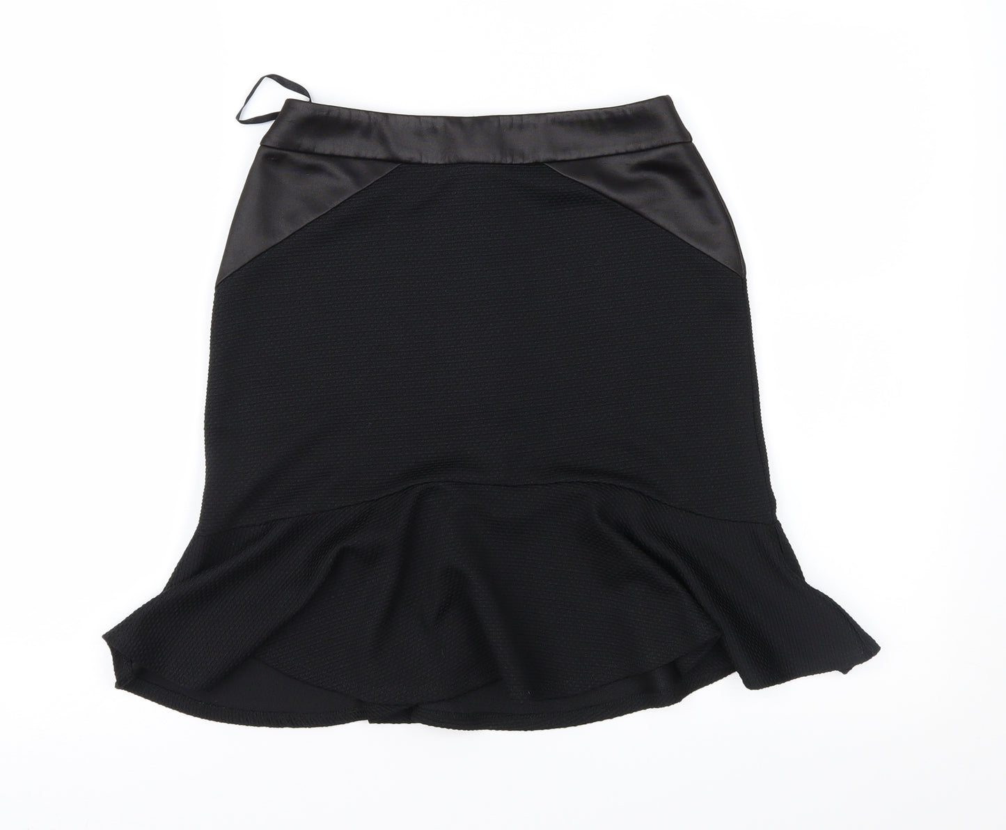 Jane Norman Womens Black   Trumpet Skirt Size 8