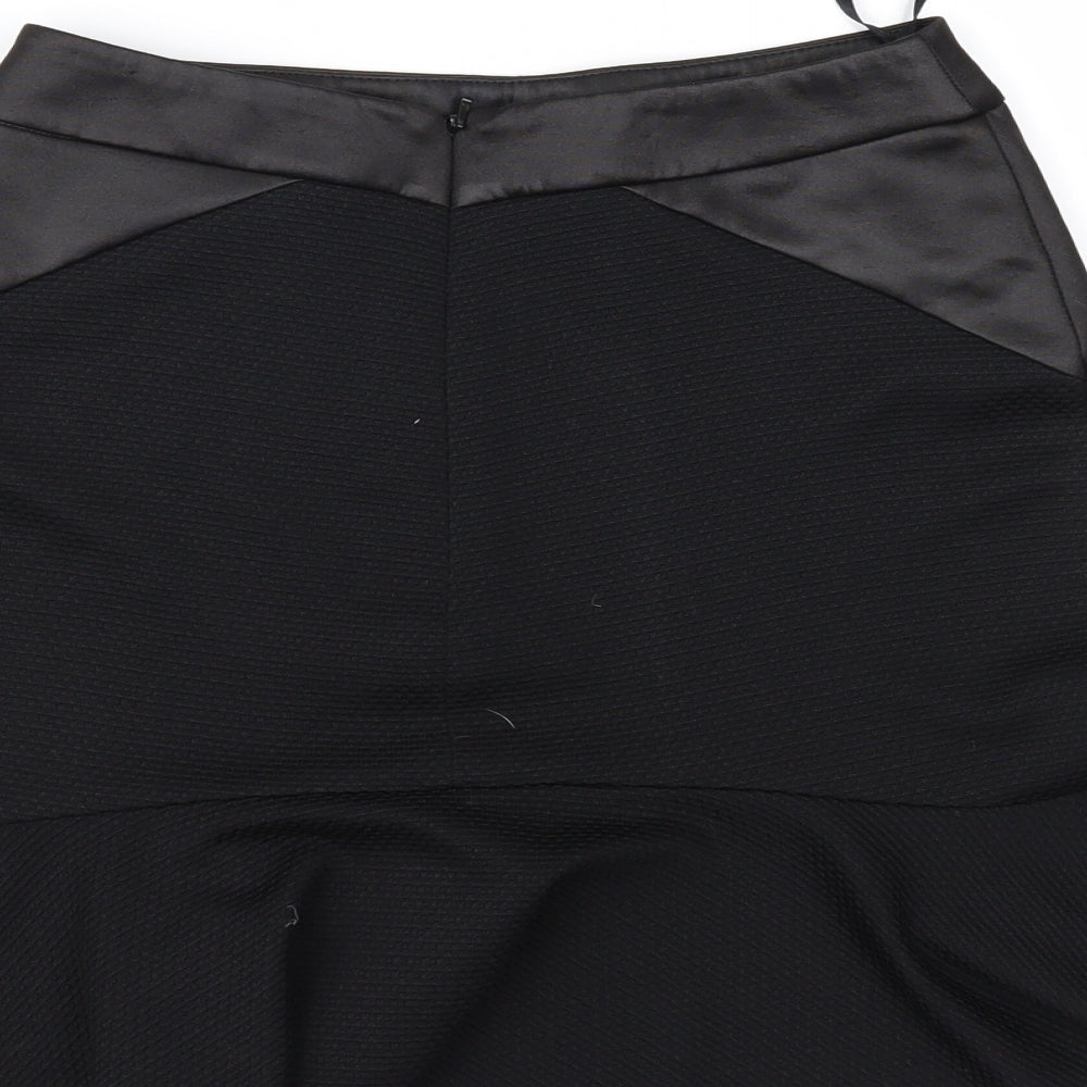 Jane Norman Womens Black   Trumpet Skirt Size 8