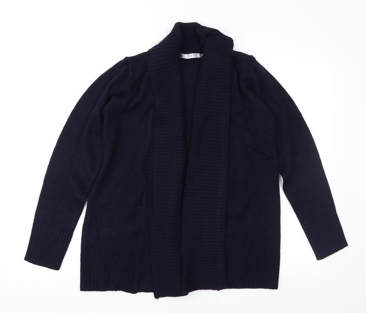 EWM Womens Blue Cardigan Jumper Size S
