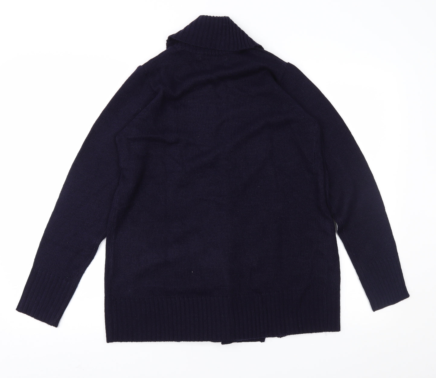 EWM Womens Blue   Cardigan Jumper Size S
