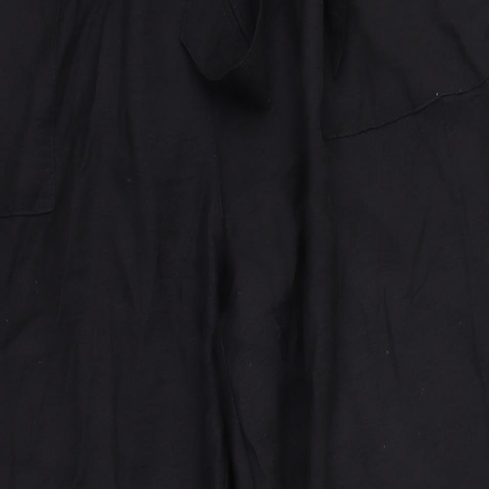 New Look Womens Black   Trousers  Size 16 L28 in