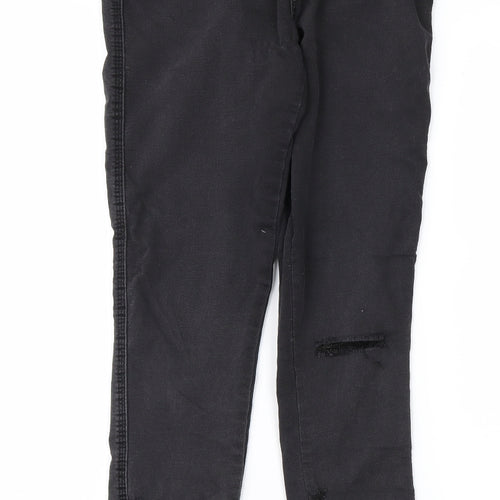 Denim & Co. Womens Black   Straight Jeans Size 12 L26 in