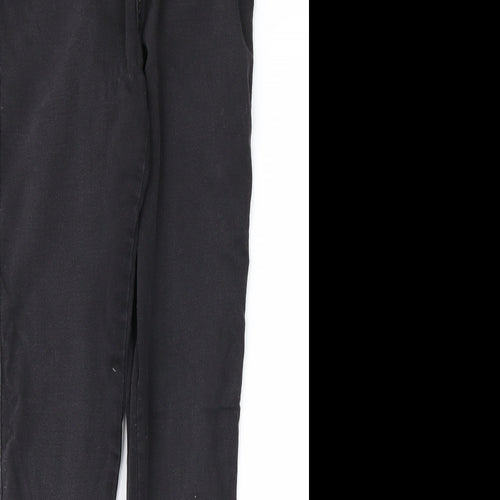 Denim & Co. Womens Black   Straight Jeans Size 12 L26 in