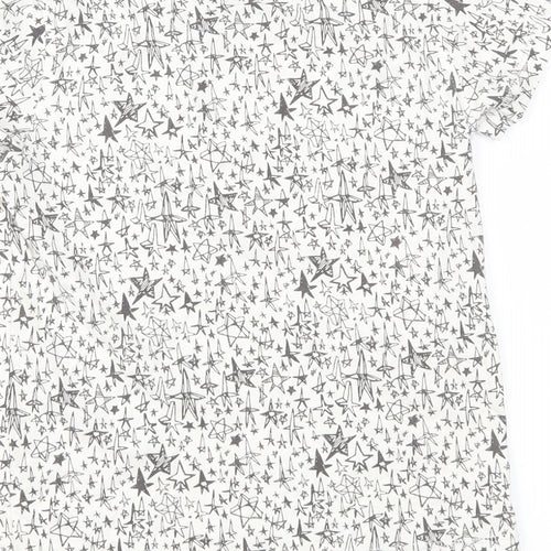NEXT Boys Beige Geometric  Basic T-Shirt Size 4-5 Years