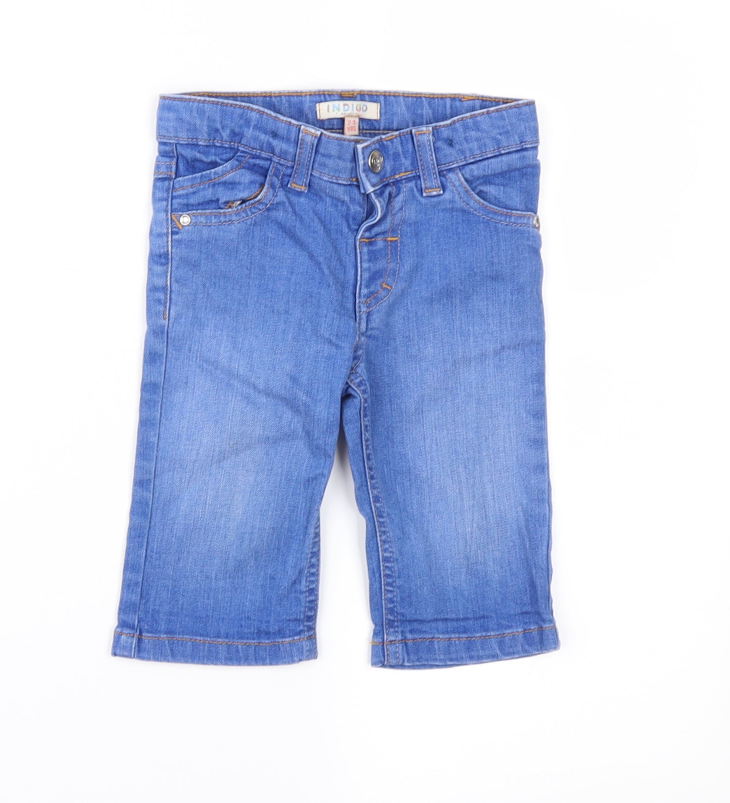 Marks and Spencer Girls Black   Straight Jeans Size 2-3 Years