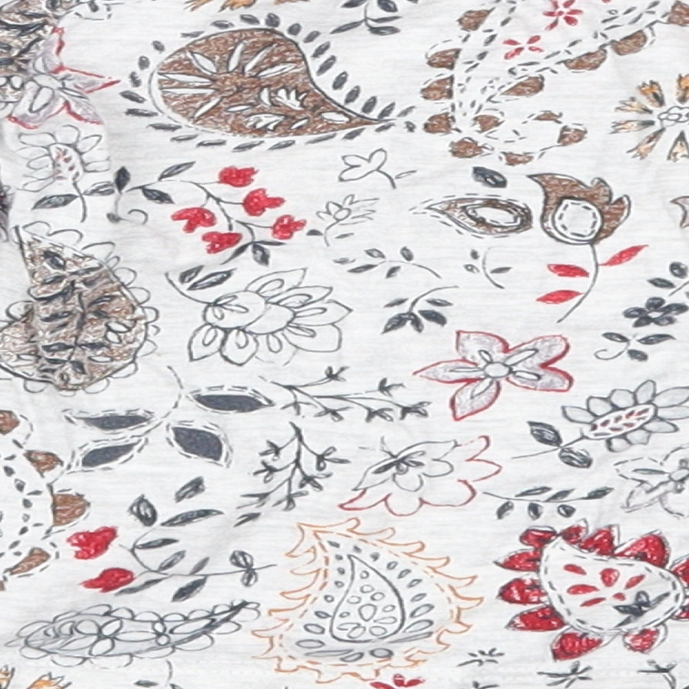 NEXT Baby Grey Paisley  Basic T-Shirt Size 18-24 Months