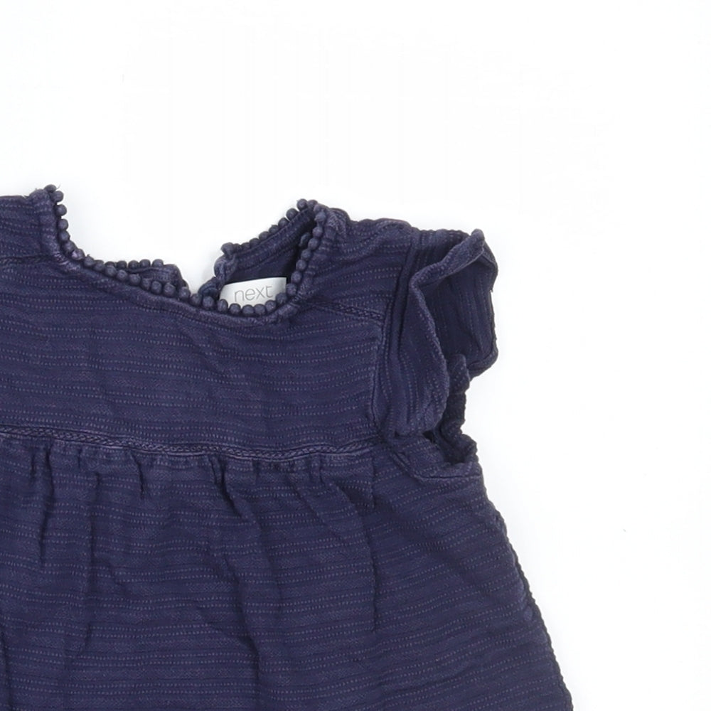 NEXT Girls Blue   Fit & Flare  Size 12-18 Months