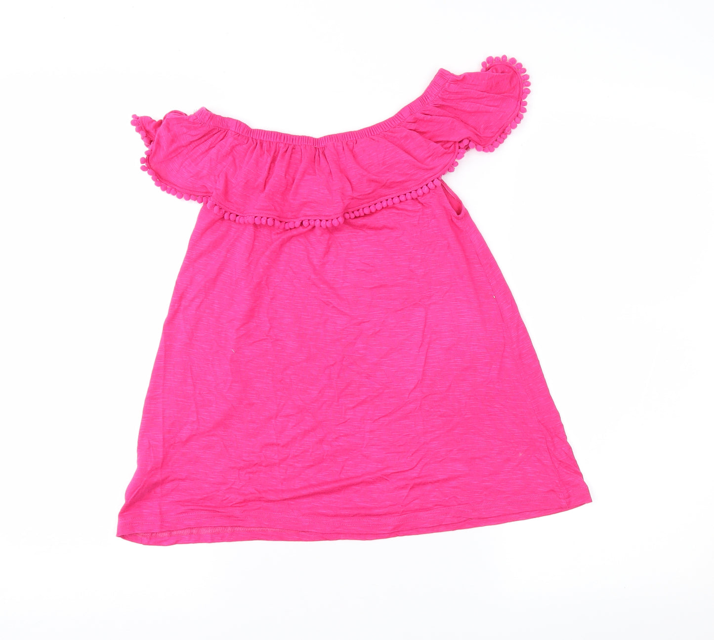 F&F Girls Pink   Basic Blouse Size 11-12 Years