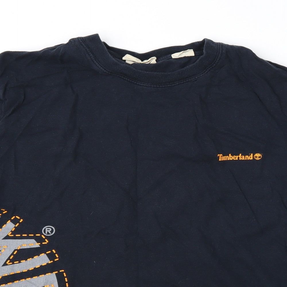 Timberland Mens Black    T-Shirt Size XL