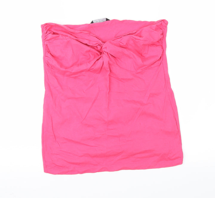 Dorothy Perkins Womens Pink   Basic Blouse Size 14