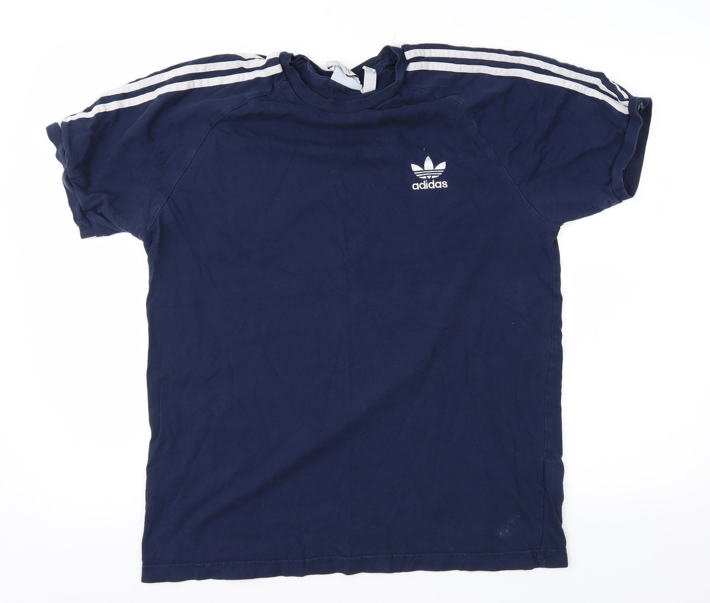 adidas Mens Blue    T-Shirt Size L