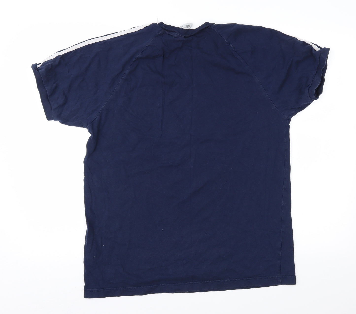 adidas Mens Blue    T-Shirt Size L