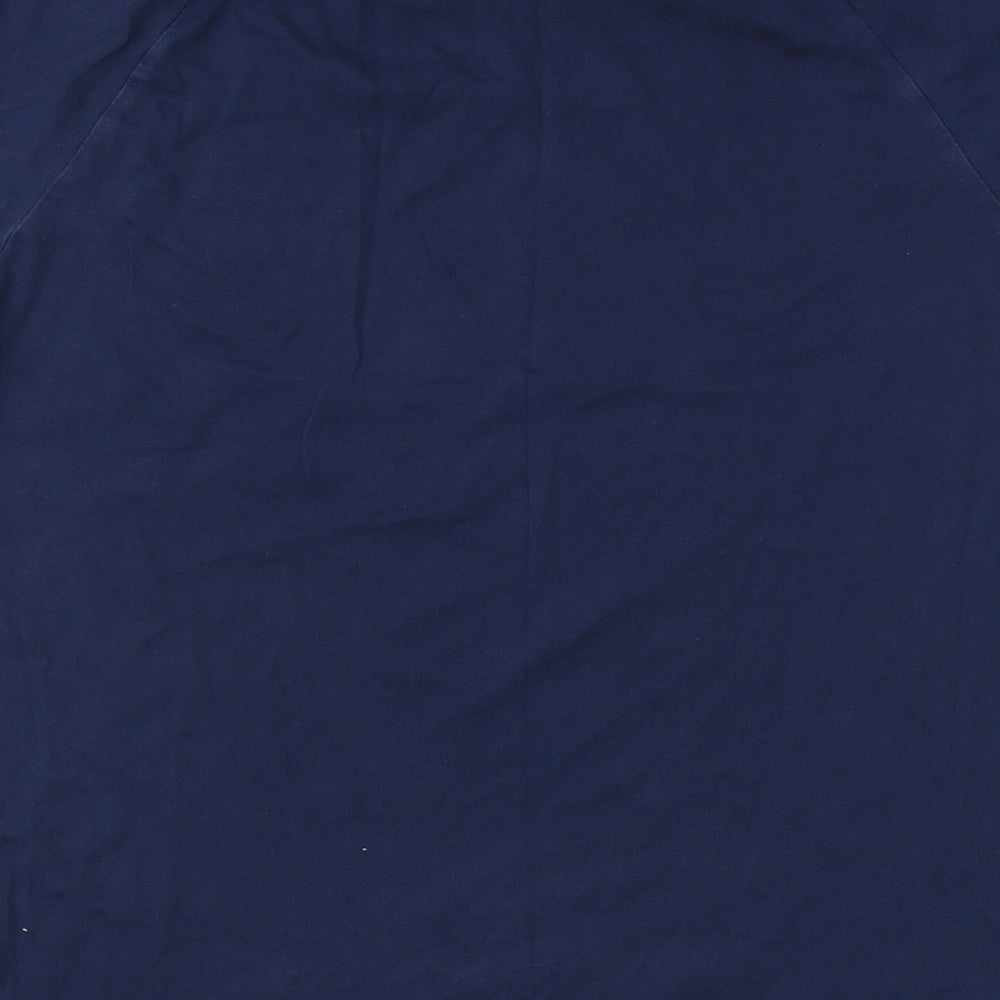 adidas Mens Blue    T-Shirt Size L
