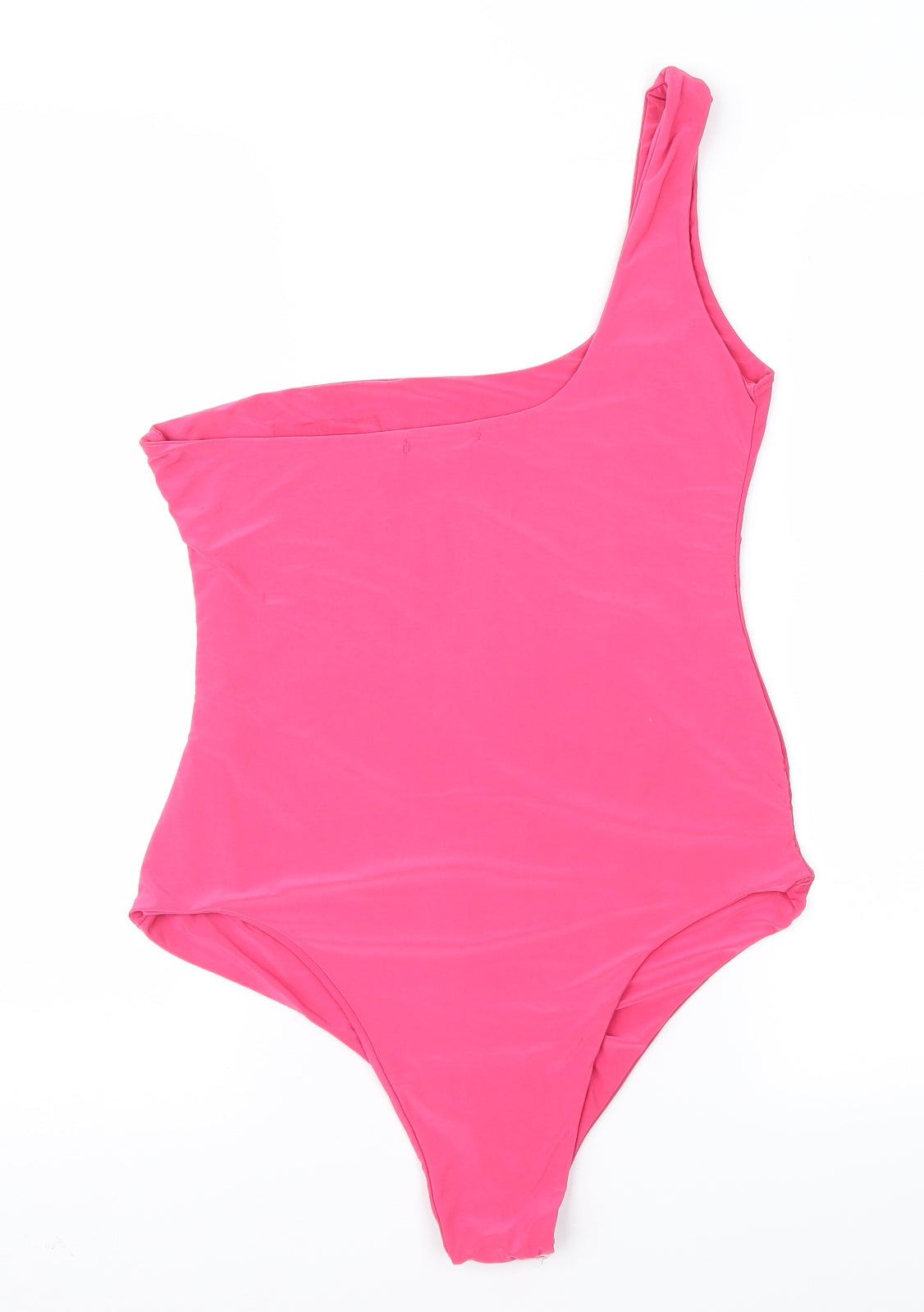 PRETTYLITTLETHING Womens Pink   Basic Blouse Size 12