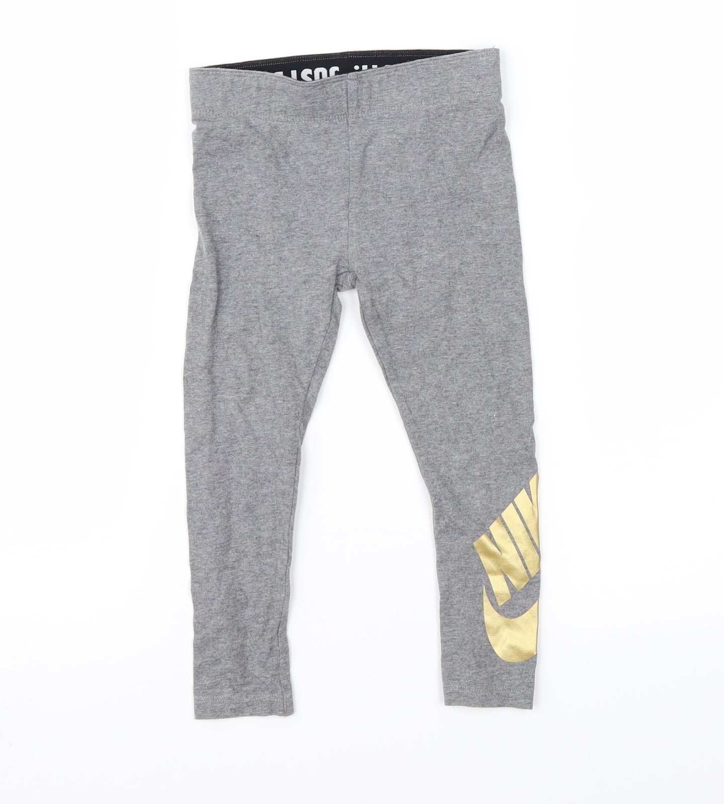 Nike Girls Grey   Jegging Trousers Size 3-4 Years