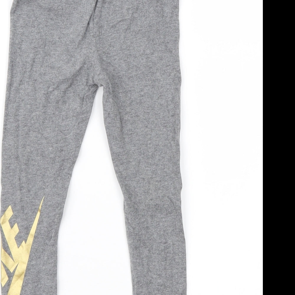 Nike Girls Grey   Jegging Trousers Size 3-4 Years