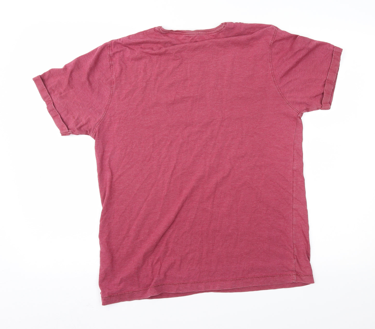 Easy Mens Red    T-Shirt Size M