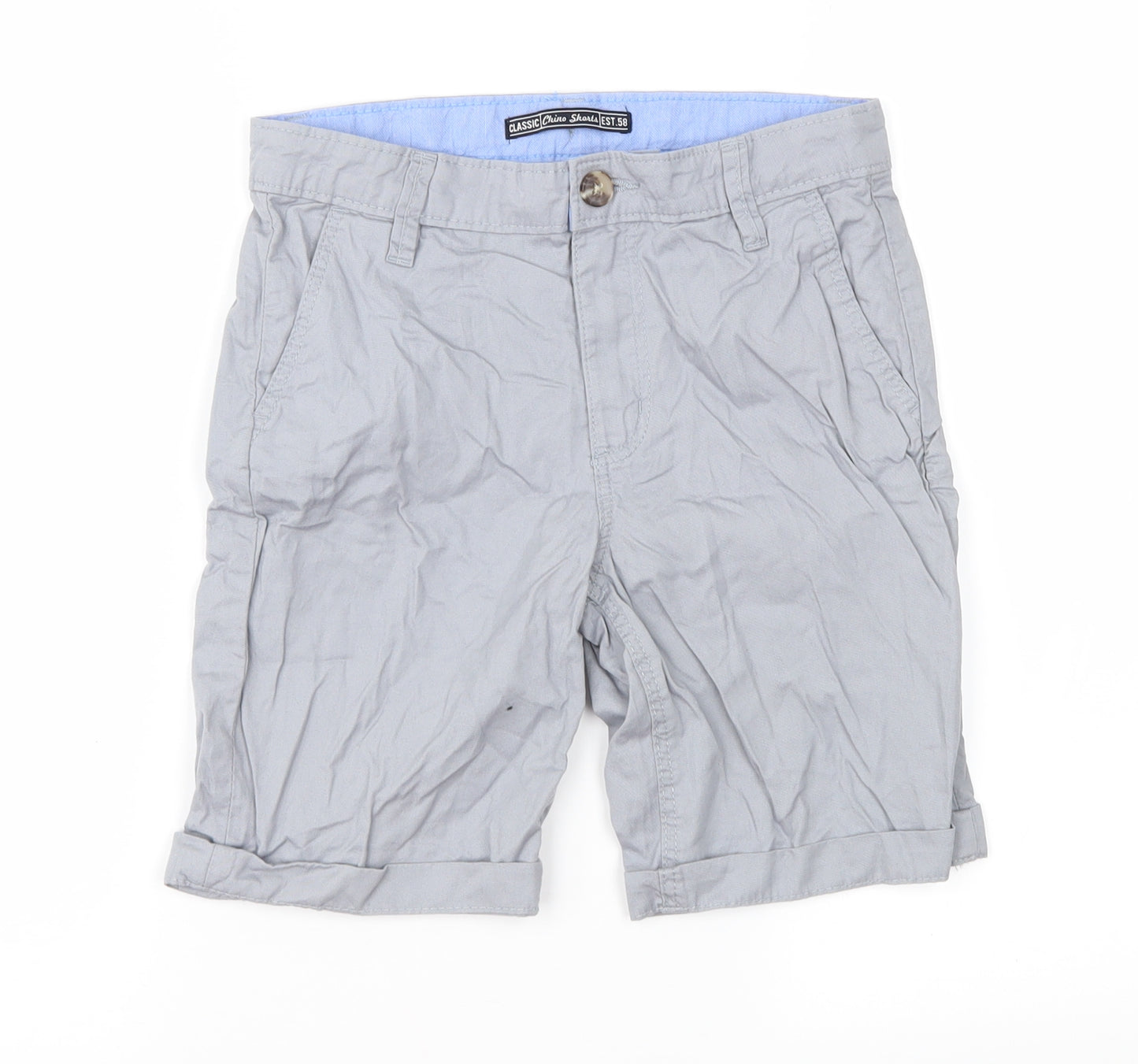H&M Boys Grey   Chino Trousers Size 10 Years