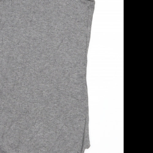 FOREVER 21 Womens Grey   Basic Tank Size S