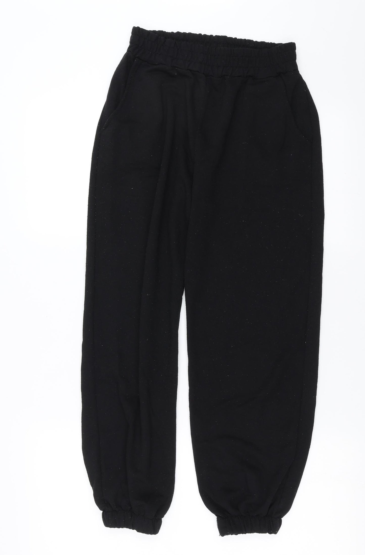 noa&noa Womens Black   Jogger Trousers Size 8 L25 in