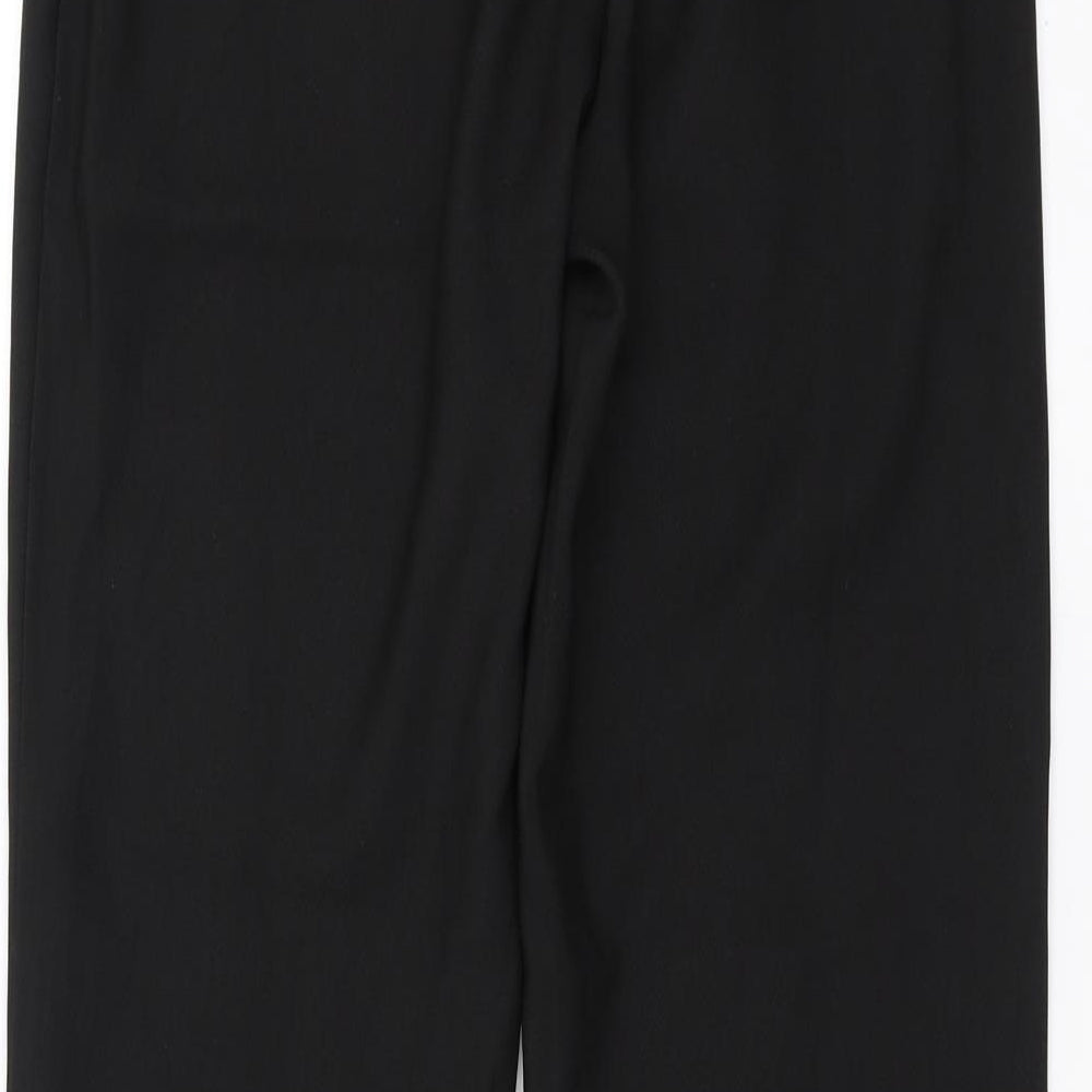 PRETTYLITTLETHING Womens Black   Trousers  Size 8 L31 in - bootcut