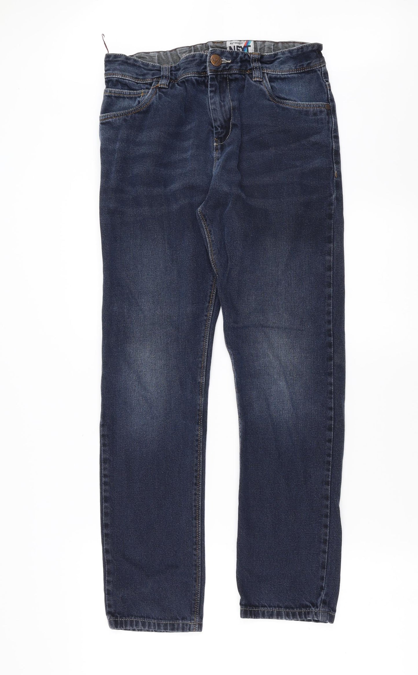 NEXT Boys Blue  Denim Straight Jeans Size 14 Years