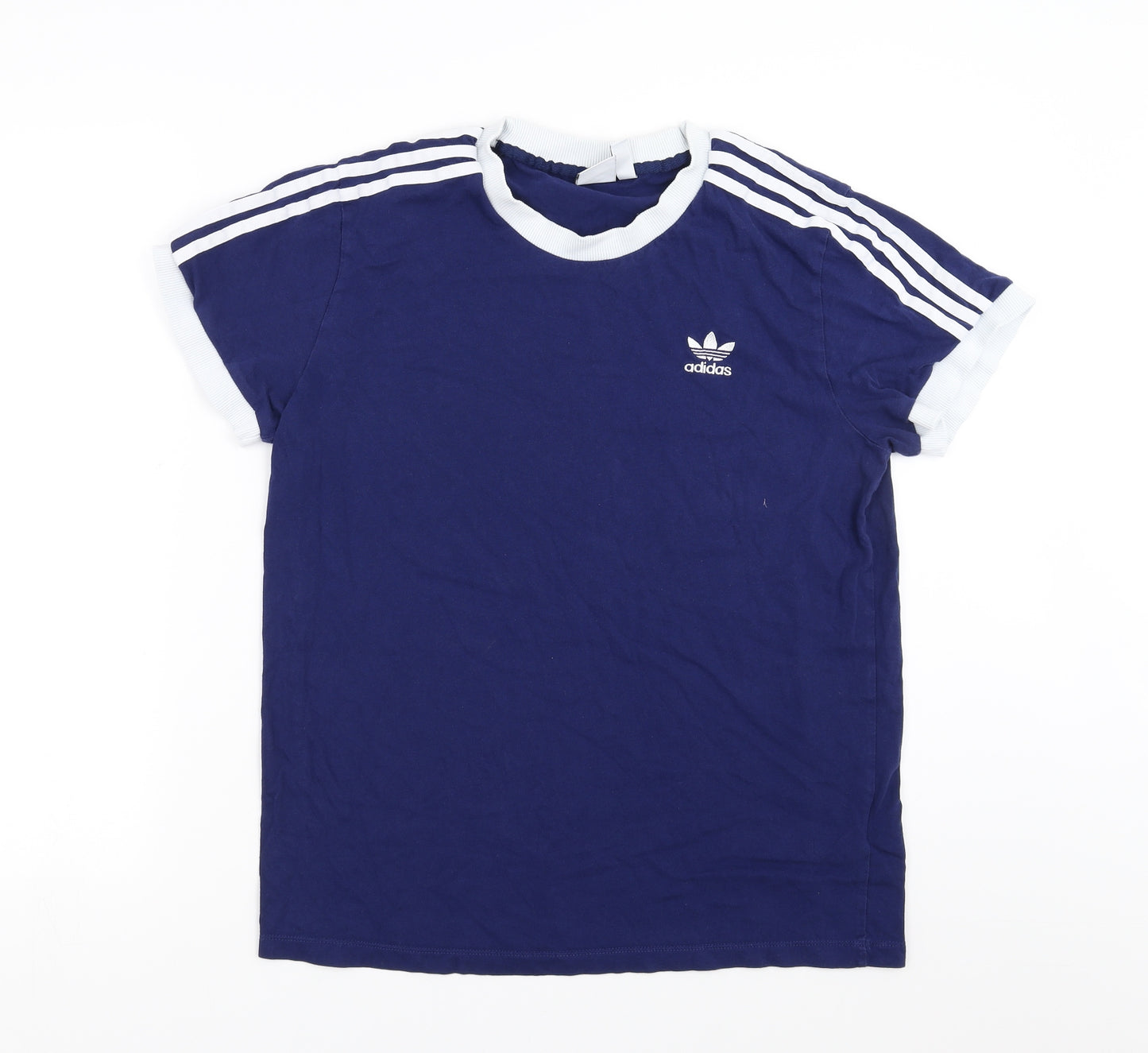 adidas Womens Blue   Basic T-Shirt Size 14