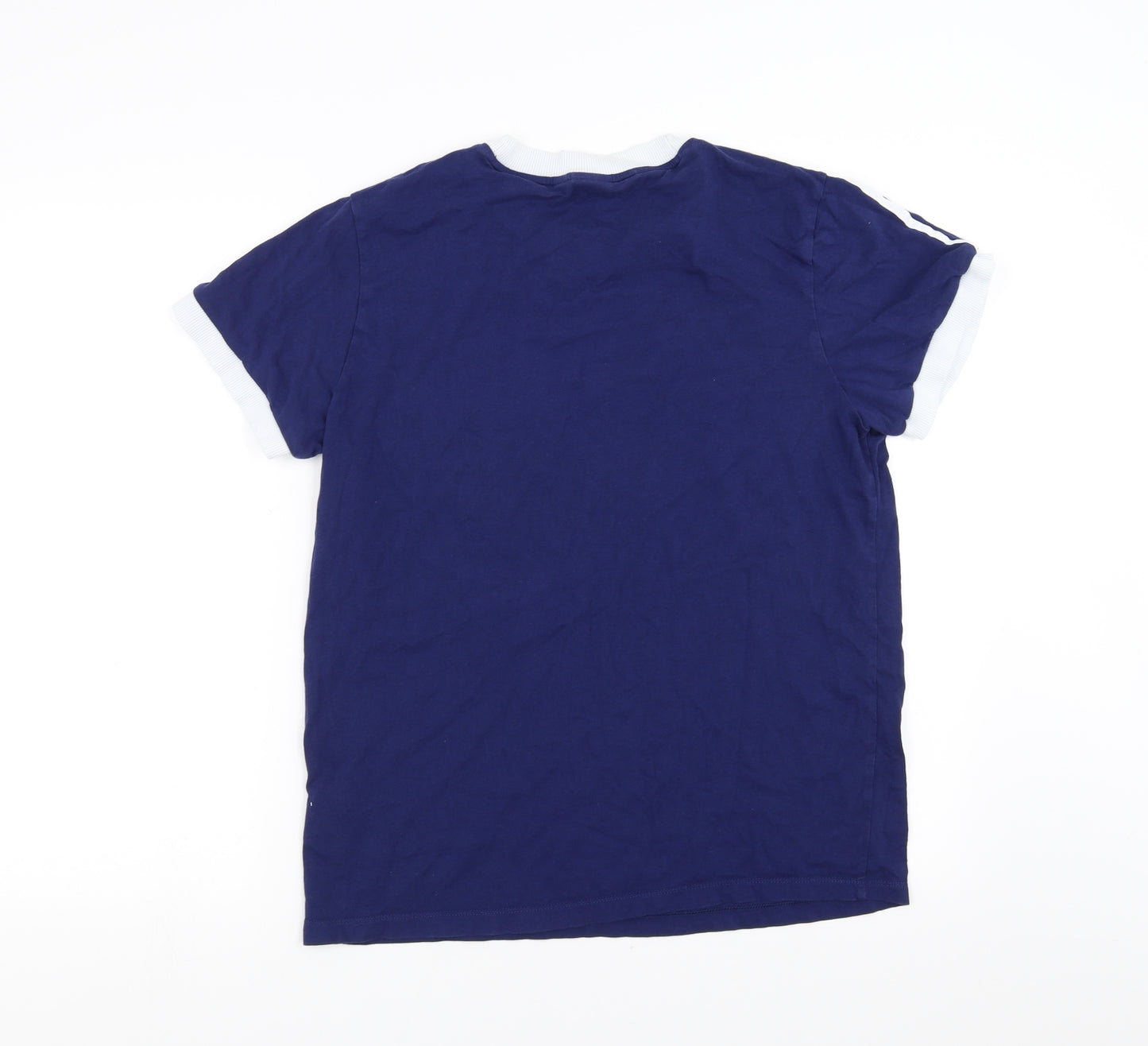 adidas Womens Blue   Basic T-Shirt Size 14