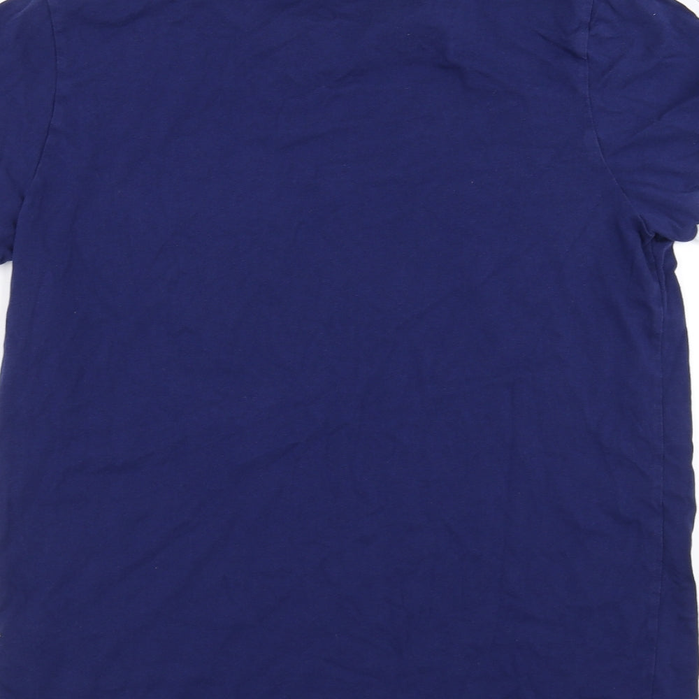 adidas Womens Blue   Basic T-Shirt Size 14