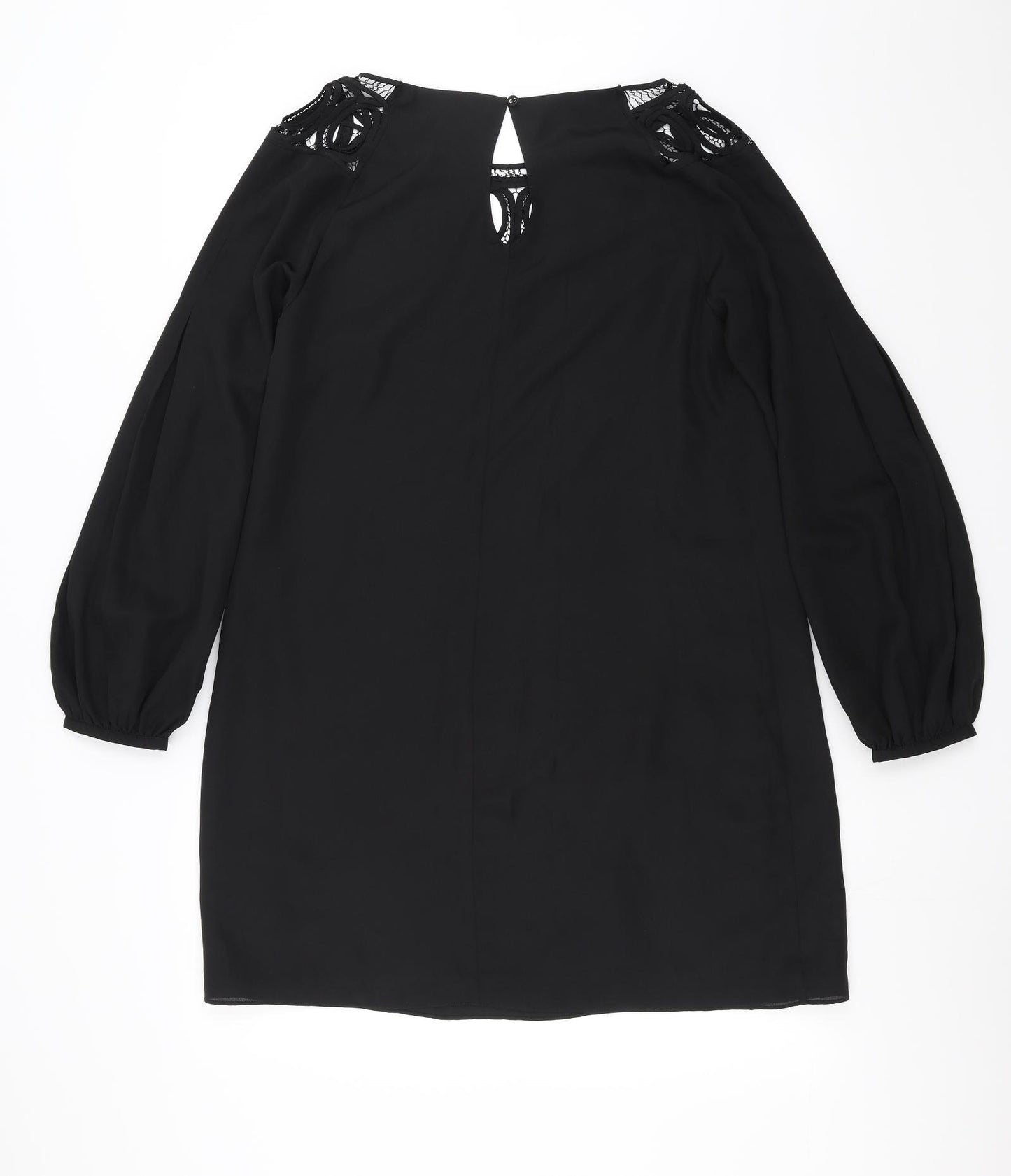 Oasis Womens Black   Shift  Size 14