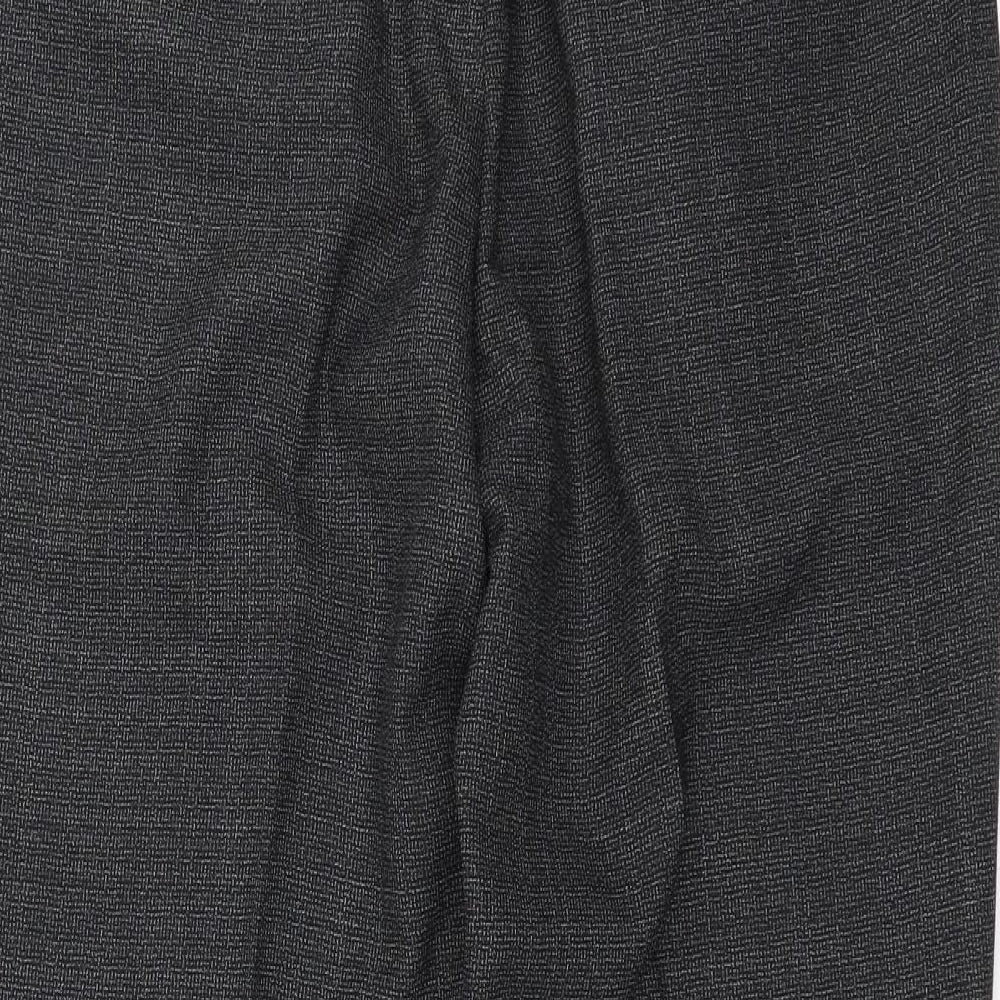 Marks and Spencer Mens Grey   Trousers  Size 32 in L26 in - short
