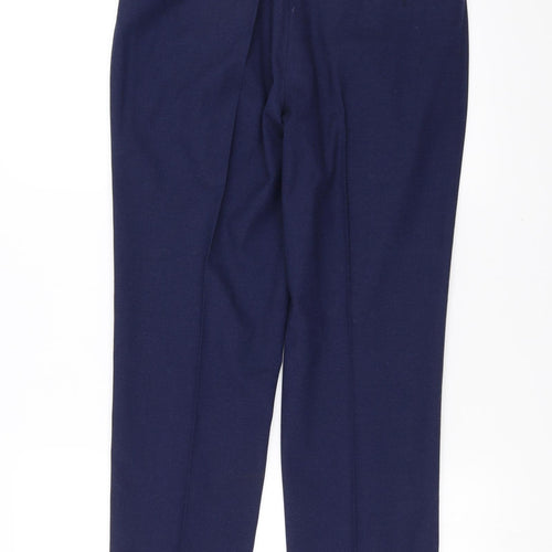 Marks and Spencer Mens Blue   Trousers  Size 30 in L26 in