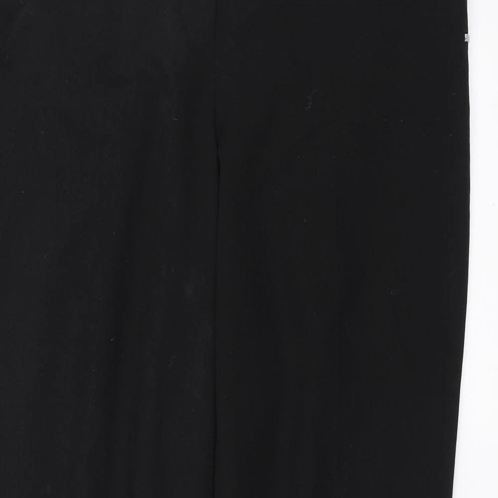George Womens Black   Trousers  Size 12 L27 in