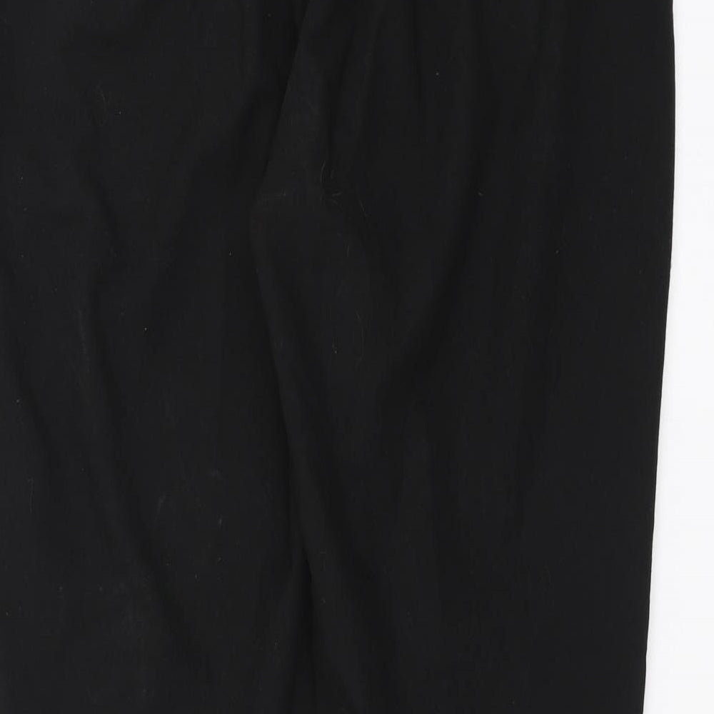 George Womens Black   Trousers  Size 12 L27 in