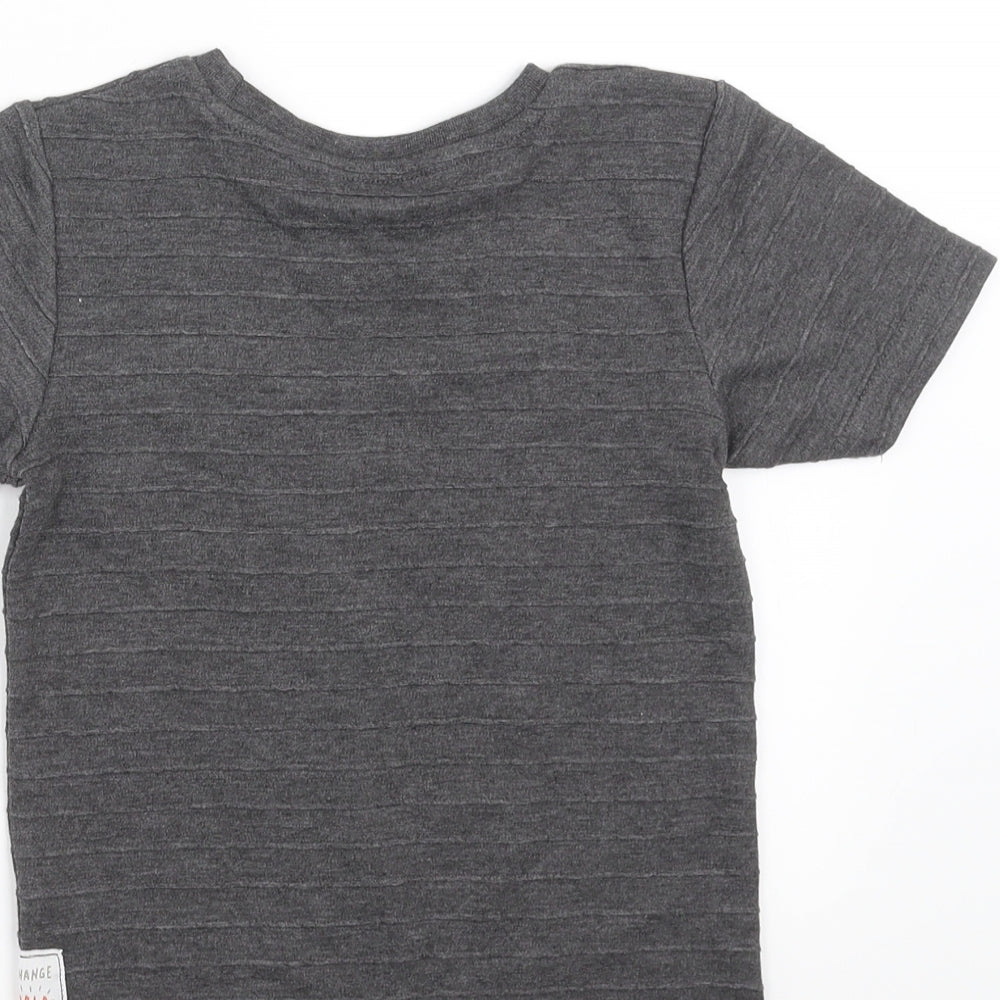 George Boys Grey   Basic T-Shirt Size 3-4 Years  - sun