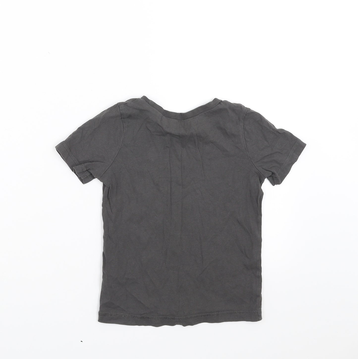 George Boys Grey   Basic T-Shirt Size 3-4 Years  - sleepy little star
