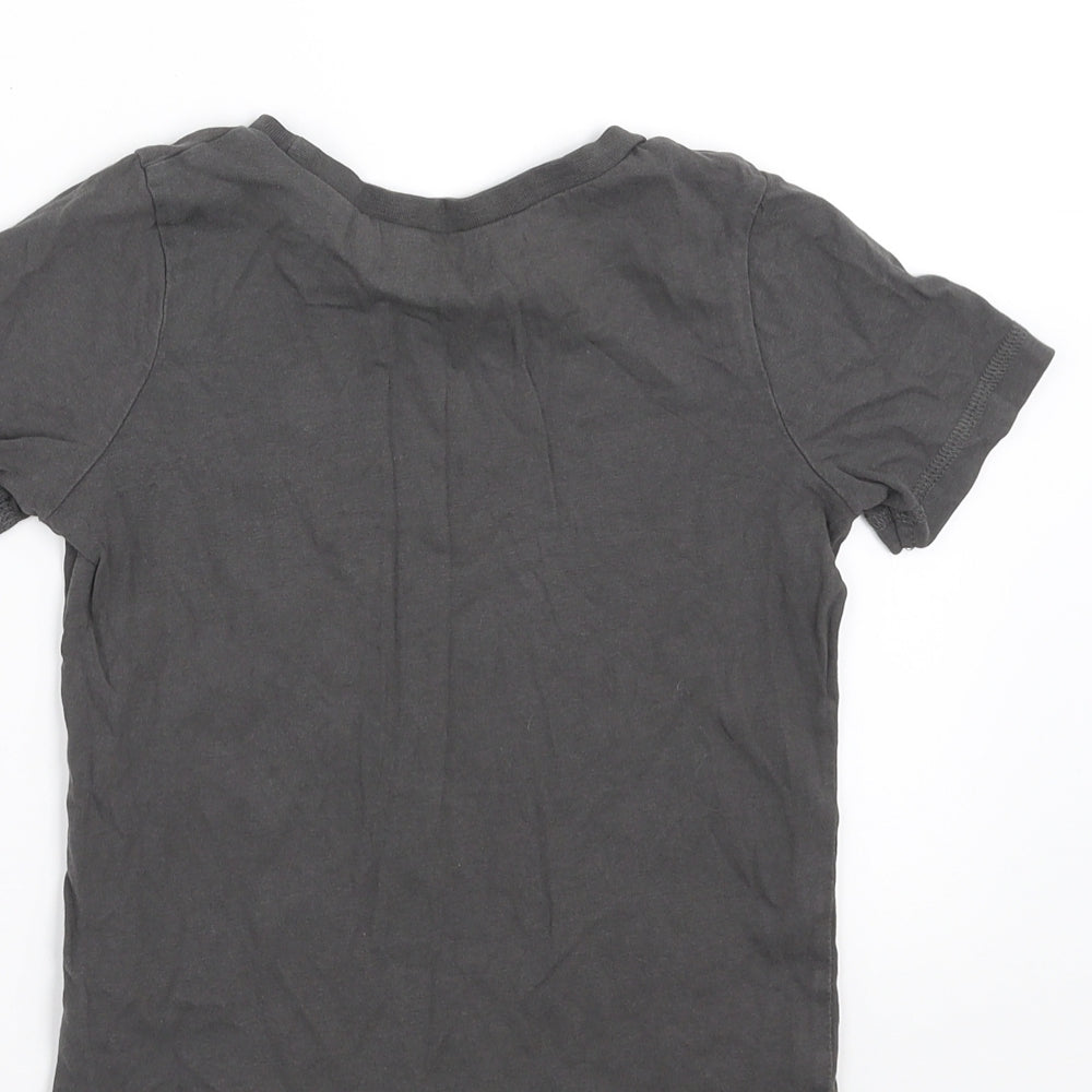 George Boys Grey   Basic T-Shirt Size 3-4 Years  - sleepy little star