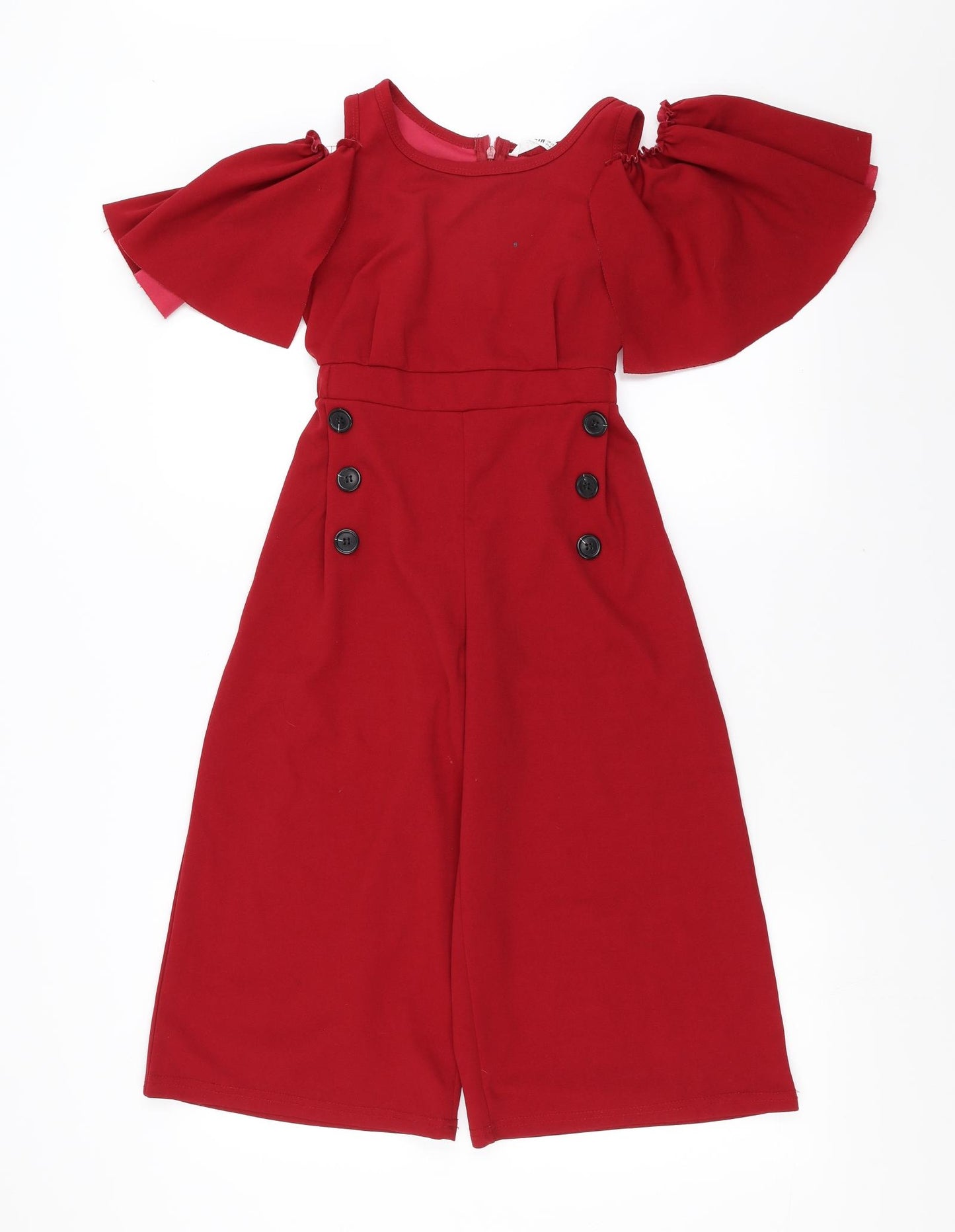 SheIn Girls Red   Jumpsuit One-Piece Size 8 Years