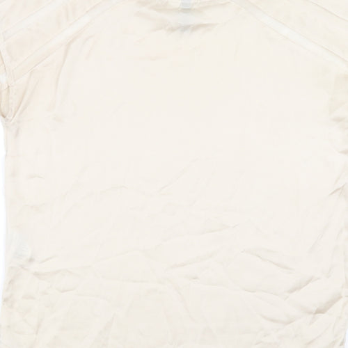 Divided by H&M Womens Beige   Basic Blouse Size 10