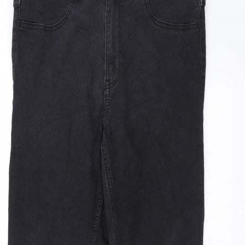 sinsay Womens Black  Denim Skinny Jeans Size 12 L29 in